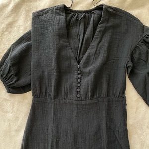 Brand-Zara, size S, puff sleeve.